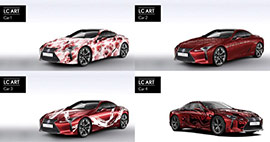 Lexus convoca el concurso ´Art Car-LC 500h´ en redes sociales