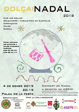 Dolçainadal, concierto benéfico a favor de ASEMI