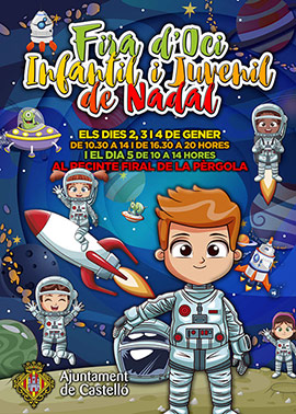 La llegada a la luna y las nuevas tecnologías en la Feria de Ocio Infantil y Juvenil de Castellón