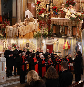 Cor Pentecosta, misa y concierto de Navidad