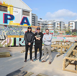 El Patronat d’Esports de Castellón amplía el skatepark de Grapa