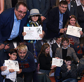 Entrega de premios del IX Concurso de tarjetas navideñas Jesús Medrano