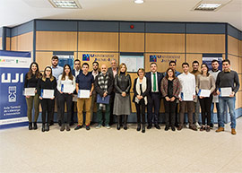 El Aula Torrecid de Liderazgo e Innovación de la UJI entrega siete becas de máster y tres premios