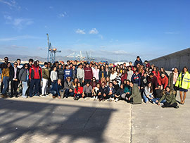 Más de mil escolares participan en la campaña de PortCastelló, Conoce tu puerto