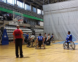 Partido de Cocemfe Castelló BSR frente al Discaesports