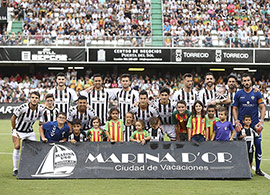 ¡Hazte la foto oficial con el once albinegro de Castalia!