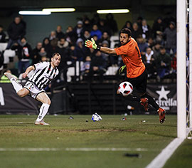 Victoria del CD Castellón ante el Ontinyent CF