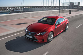 Llega a España el renovado coupé premium Lexus RC 300h