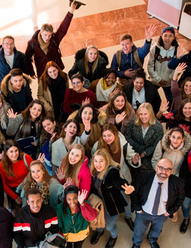 La Jaume I da la bienvenida al alumnado entrante de los programas de movilidad