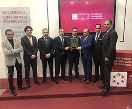 La empresa Exagres se lleva el premio Som Cerámica