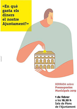 Coloquio para explicar los Presupuestos Municipales 2019 de Castellón