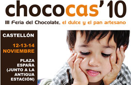 Chococas pondrá del 12 al 14 de noviembre pasión por el chocolate en Castellón