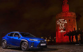 Lexus, vehículo oficial en la 33 edición de la Gala de los Premios Goya