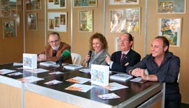 Presentación del libro Hijas del mar escrito por Alberto de Paula e ilustrado por Maite Benet