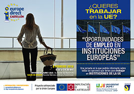 Jornada sobre las posibilidades de empleo de las instituciones europees