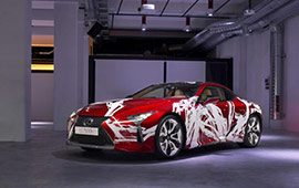 Lexus crea el LC 500h Híbrido Art Car