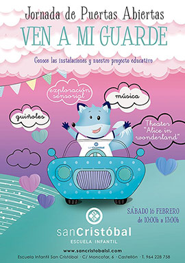 Ven a mi Guarde, jornada de puertas abiertas en la Escuela Infantil del Colegio San Cristóbal