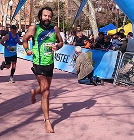 Descalcistas en la Marató BP Castelló