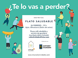 Charla sobre nutrición enfocada a padres y madres, en Almazora