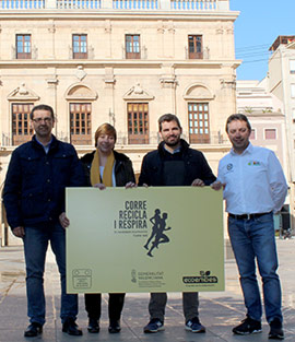 Corre, Recicla y Respira, campaña para fomentar el reciclaje de los envases que se generan en las carreras