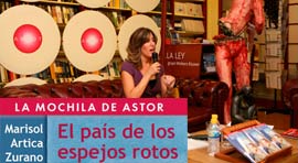 Marisol Artica presentó su libro “El país de los espejos rotos”