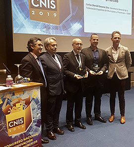 La Diputación de Castellón consigue dos premios del CNIS 2019