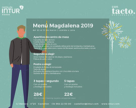 Menú Magdalena 2019 en el restaurante conTacto