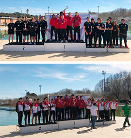 Éxito del Kayak-Polo castellonense en el primer torneo nacional