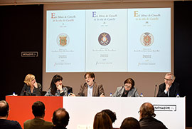 Edición de tres libros con la transcripción de las actas medievales de los consejos de Castellón