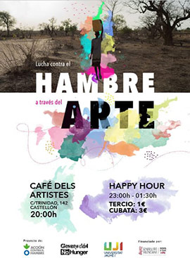 No hunger, evento benéfico para la ONG Acción contra el Hambre
