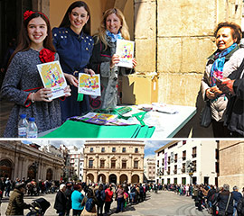 Reparto del llibret y las cintas de la Magdalena