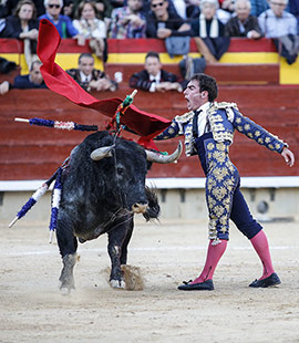 Paco Ramos, Abel Valls y Vicente Soler en la Feria de la Magdalena 2019