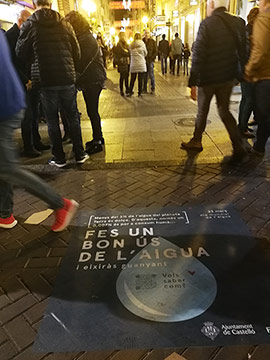 Campaña para el consumo eficiente del agua