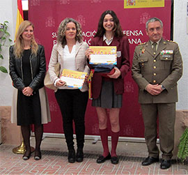 María Soler Ramos gana el premio del concurso literario ´Carta a una Militar Española”