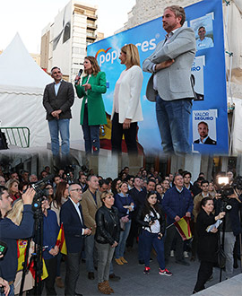 Acto de inicio de campaña del Partido Popular en Castellón