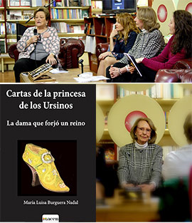 Presentación del libro de María Luisa Burguera, Cartas de la princesa de los Ursinos