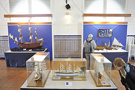 Conferencias y maquetas de barcos para celebrar 150 años del puerto en Escala a Castelló