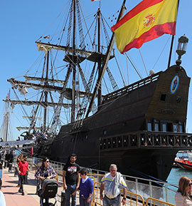 Escala a Castelló, a toda vela