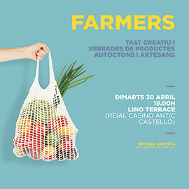 Farmers, evento de comida y bebida local, artesana y ecológica