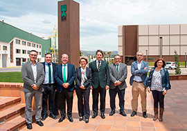 La rectora de la UJI realiza una visita institucional al Grupo Torrecid