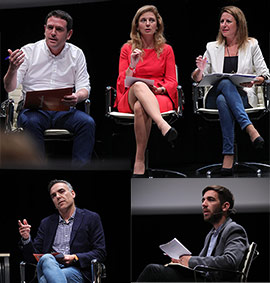 Debate municipal entre candidatos a la Alcaldía de Castelló