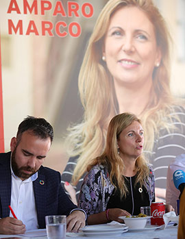 Presentación del programa electoral del PSPV-PSOE al Ayuntamiento de Castelló