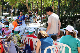 Dibujar el parque Ribalta, concurso escolar