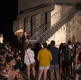 El 22 de junio se estrenan las visitas teatralizadas nocturnas en el Castillo de Peñíscola