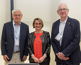 Los premios Nobel Joachim Frank y Sheldon Glashow visitan Castellón