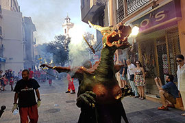 Castelló acoge la ´XX Trobada de Bèsties de Foc´