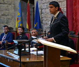 Rhamsés Ripollés toma posesión como Alcalde de Morella