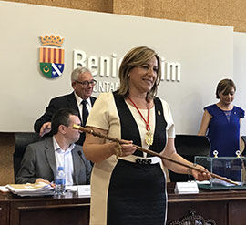 Susana Marqués es proclamada alcaldesa con el respaldo de los concejales del PP y Ciudadanos