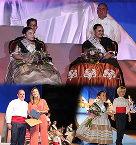 Lidia y Lucía, reinas  de Sant Pere 2019 del Grau de Castelló