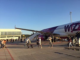El aeropuerto de Castellón activa una nueva conexión estival con Katowice
